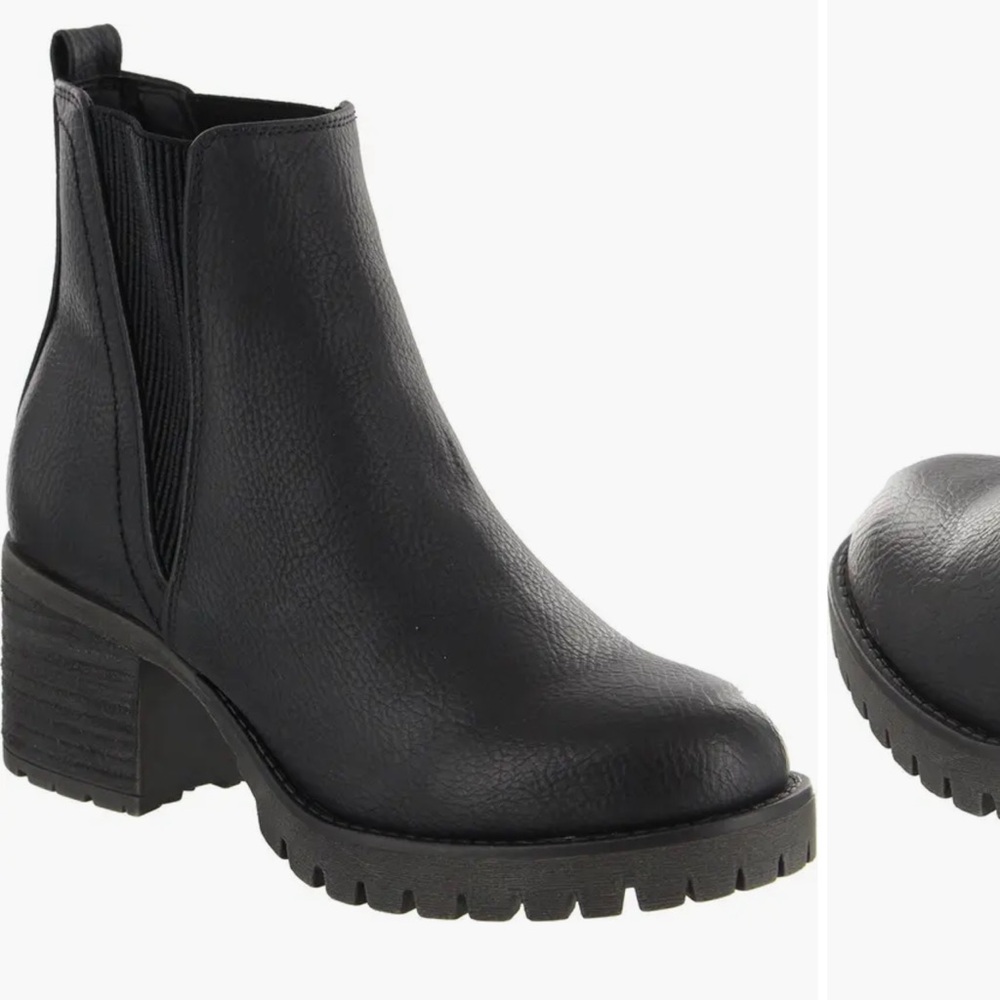 MIA Jody Ribbed Lug Sole Chelsea Boot (Women)